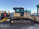 Side of used Komatsu Dozer